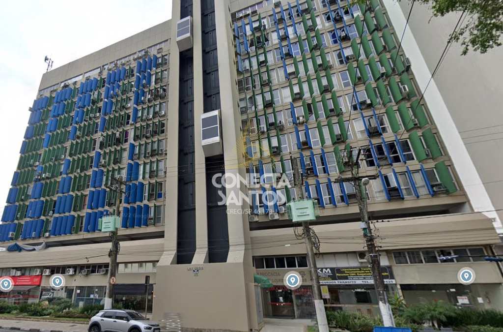 Fachada do prédio da Medina Assessoria Jurídica em Santos