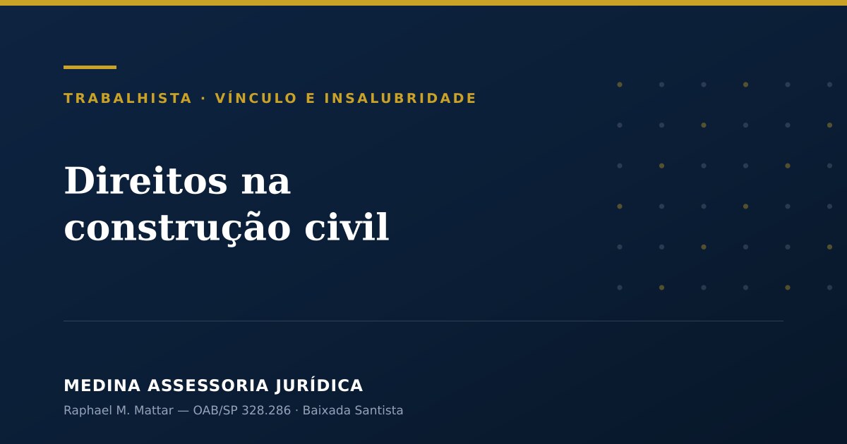 Direitos na construção civil